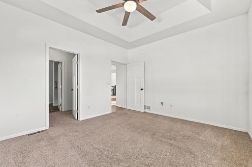 Master Bedroom to Walk-In Closet & Upper Living