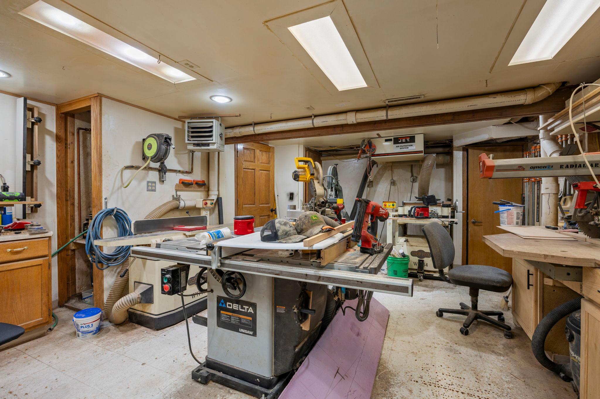 Woodshop that could be converted back