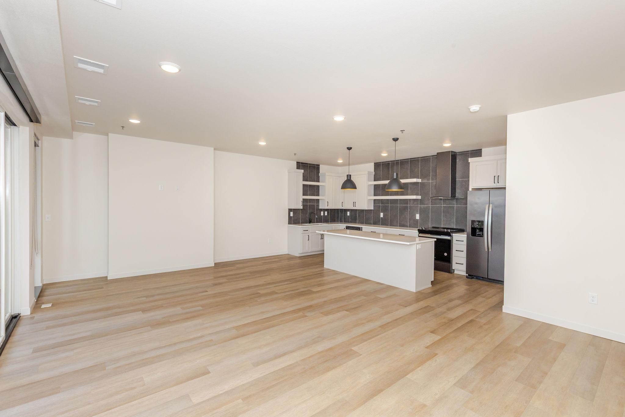 Open Concept Living/Dining/Kitchen