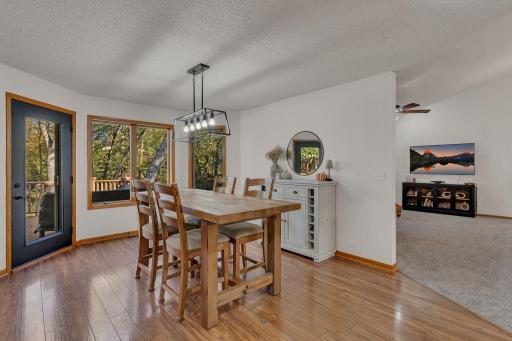Main level dining area!