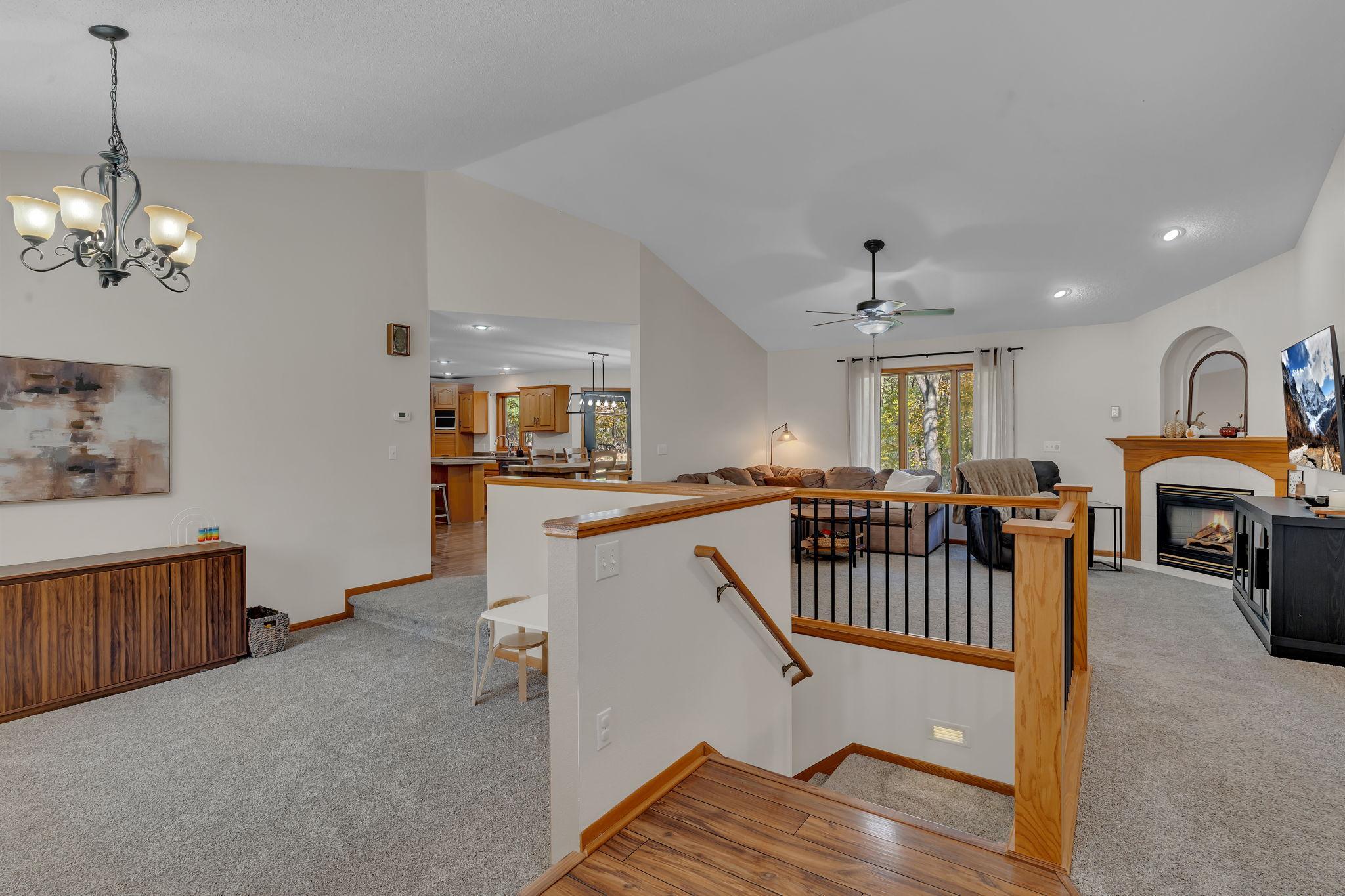 Main level sitting room!