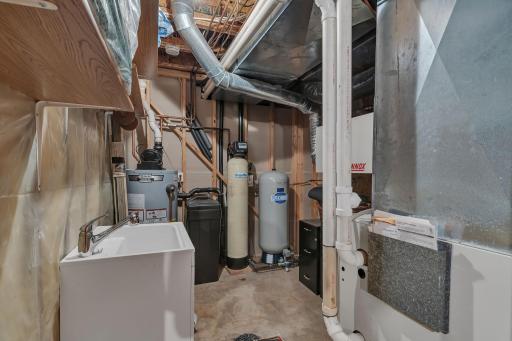 Lower level utility room!