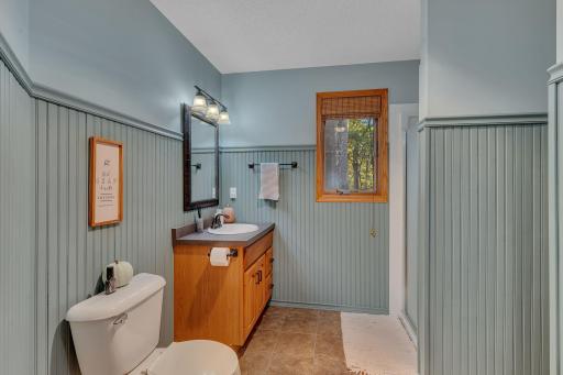 Lower level 3/4 bath!