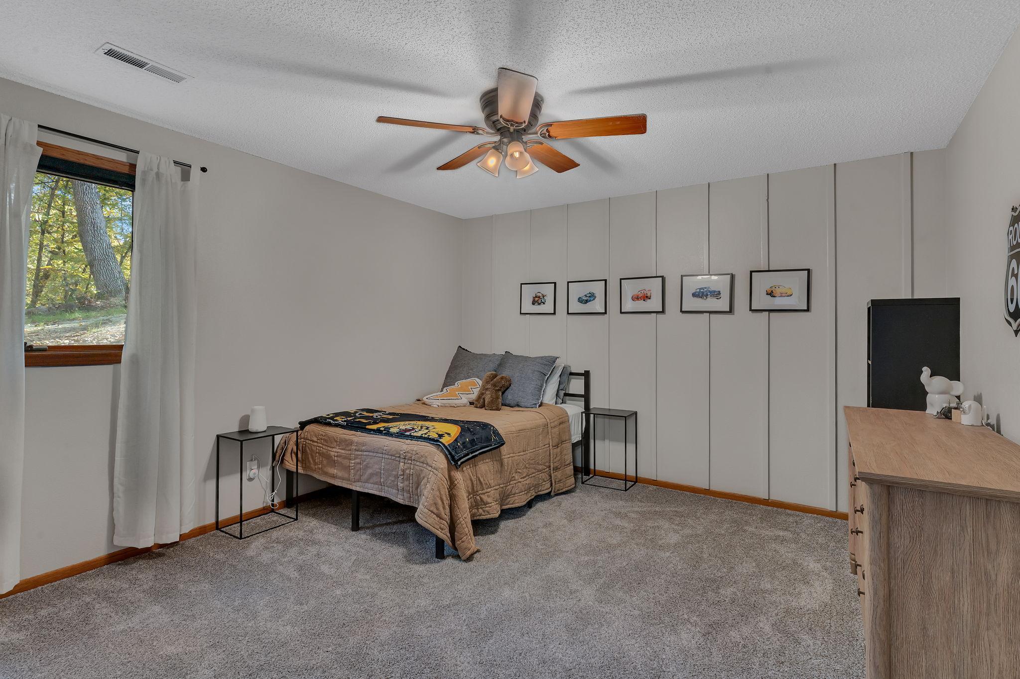 Lower level third bedroom!