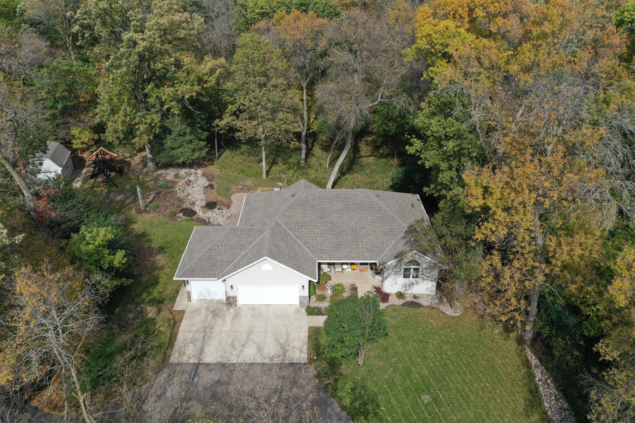 Over an acre lot!