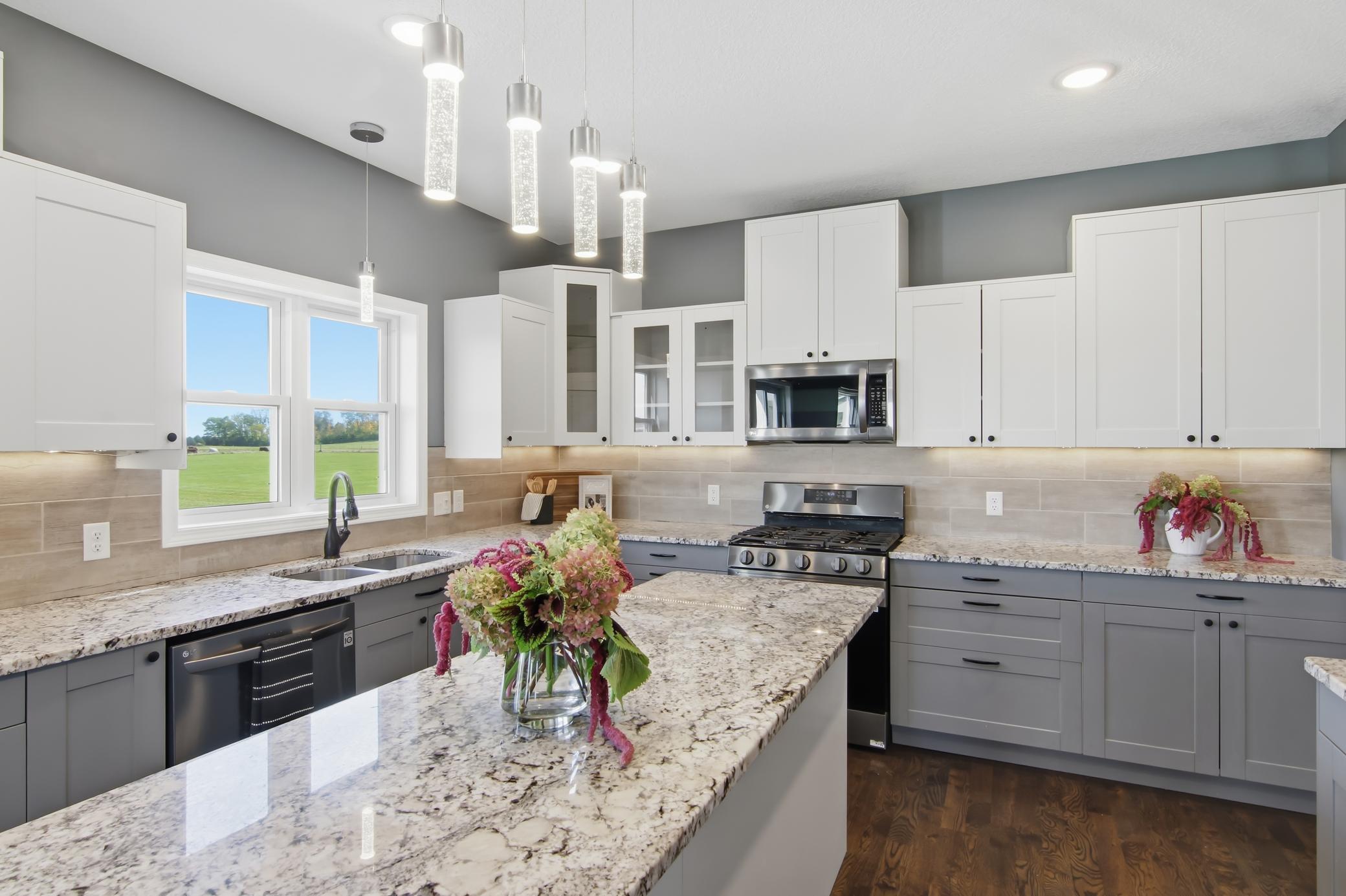 Stone Tops on Counter and Island