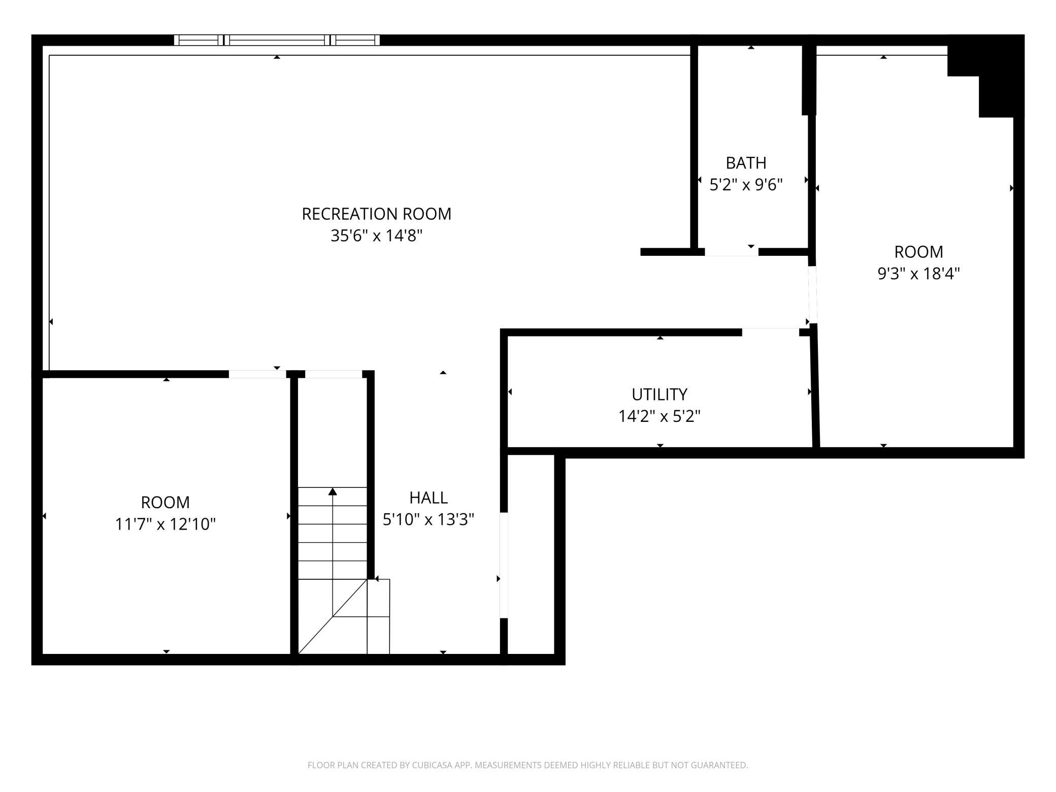Lower Level Floor Plan