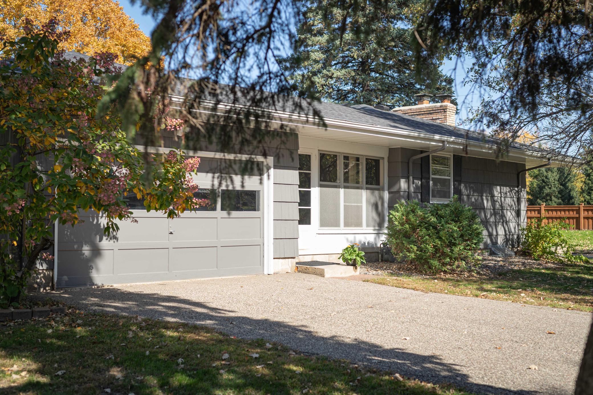 Exterior garage
