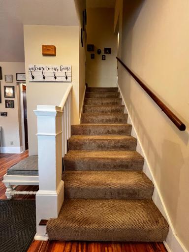 Front Entry with Stairway to Second Floor.