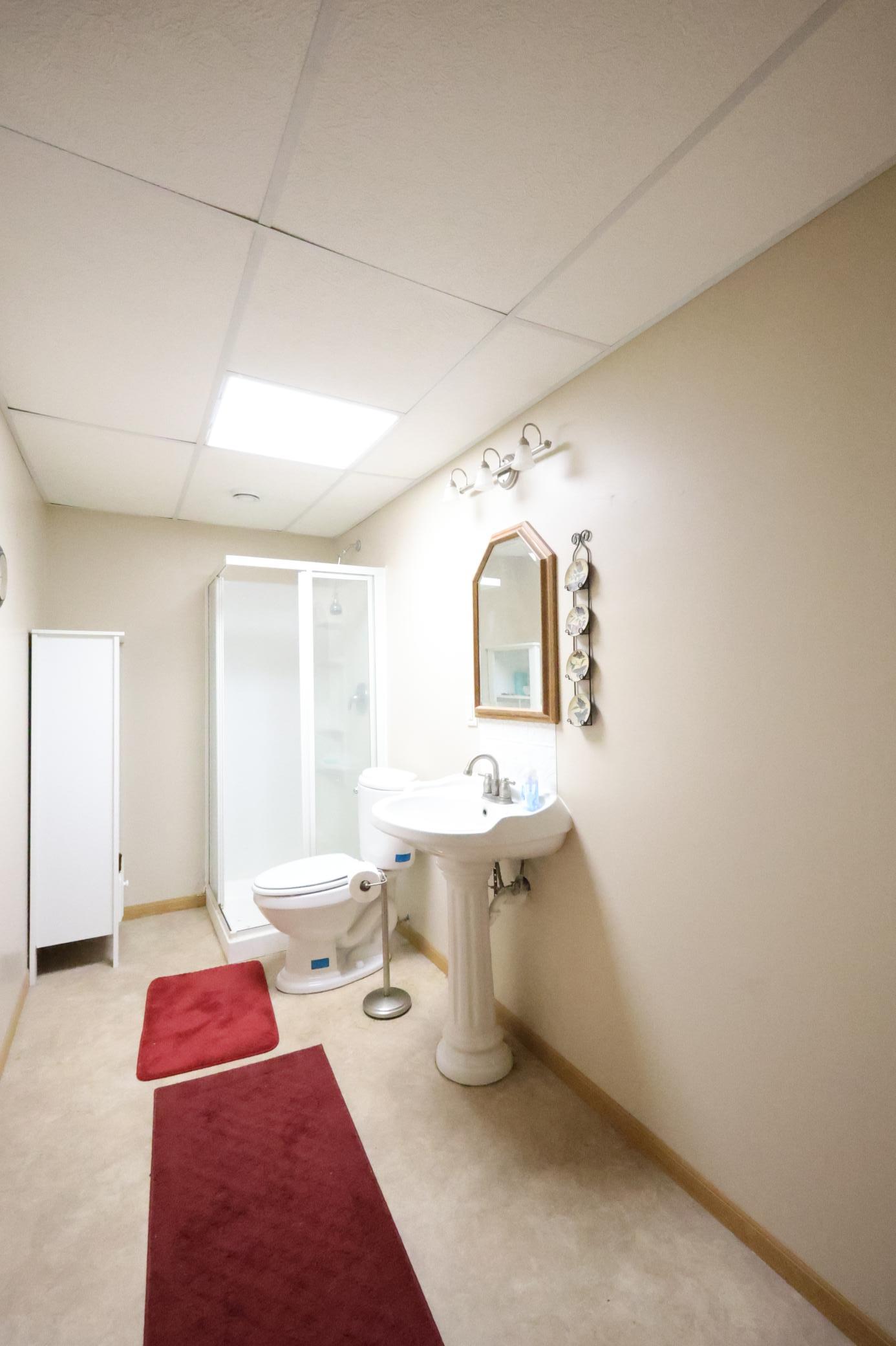 Lower bathroom