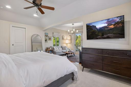 Including a walk-in closet and private luxury bathroom