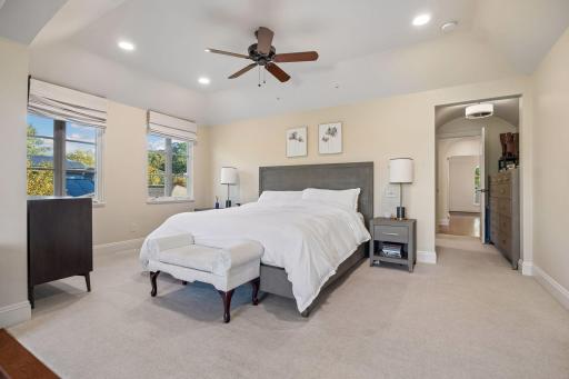 The owners suite bedroom has space for what ever you need