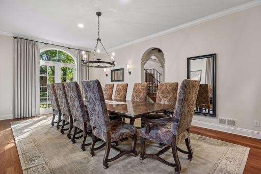 There is also another set of double doors out to the front of the house to enjoy the fresh air and nature