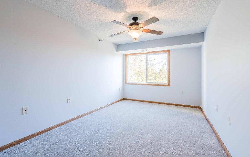 Spacious bedroom with nice walk-in closet.