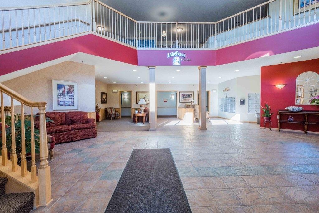 Post Boxes are located in the lobby as well as multiple seating areas on this floor and directly above to visit with other residents.