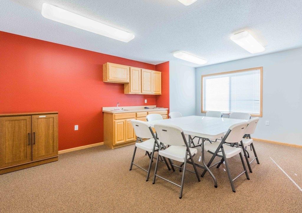 No project too big, no project too small in this craft room with operational sink, located on the 2nd floor.