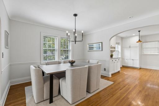 Formal dining room for holidays and dinner parties