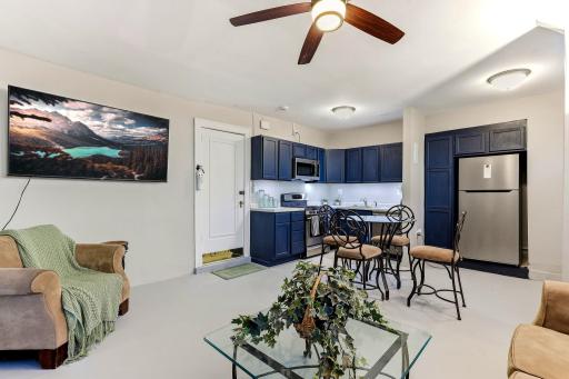 quaint open concept all staging items available