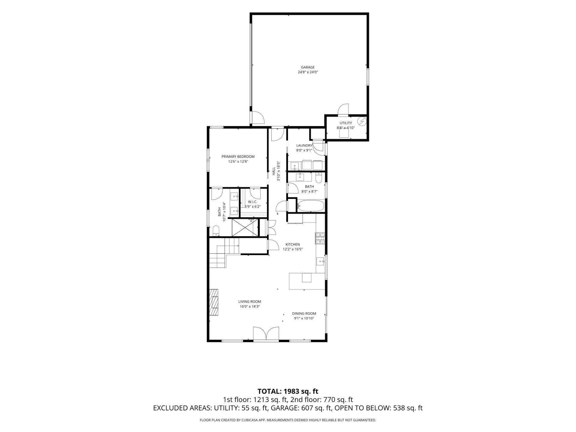 1st Floor - Floor Plans