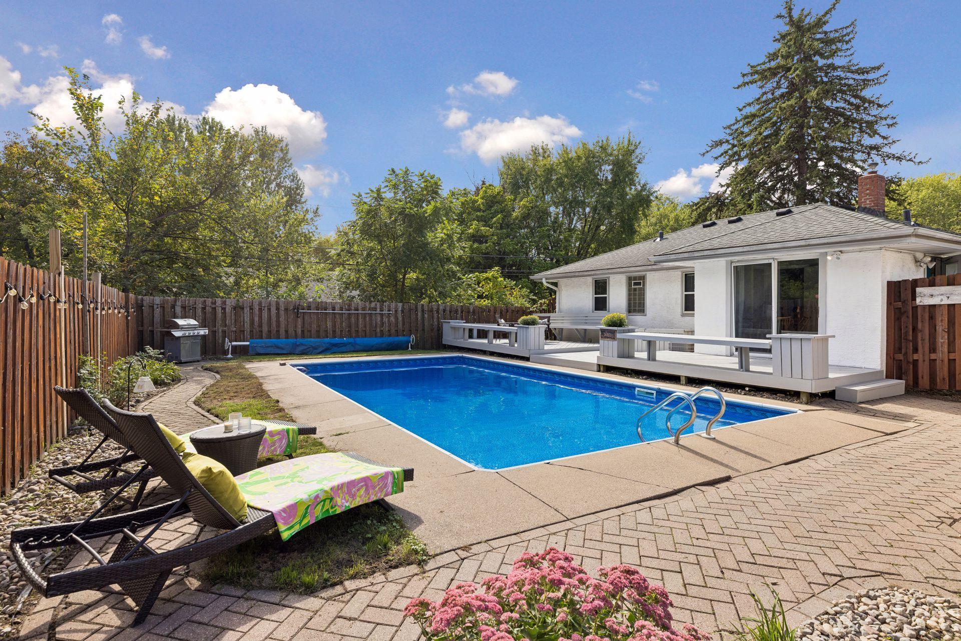 Backyard Pool Fully Fenced