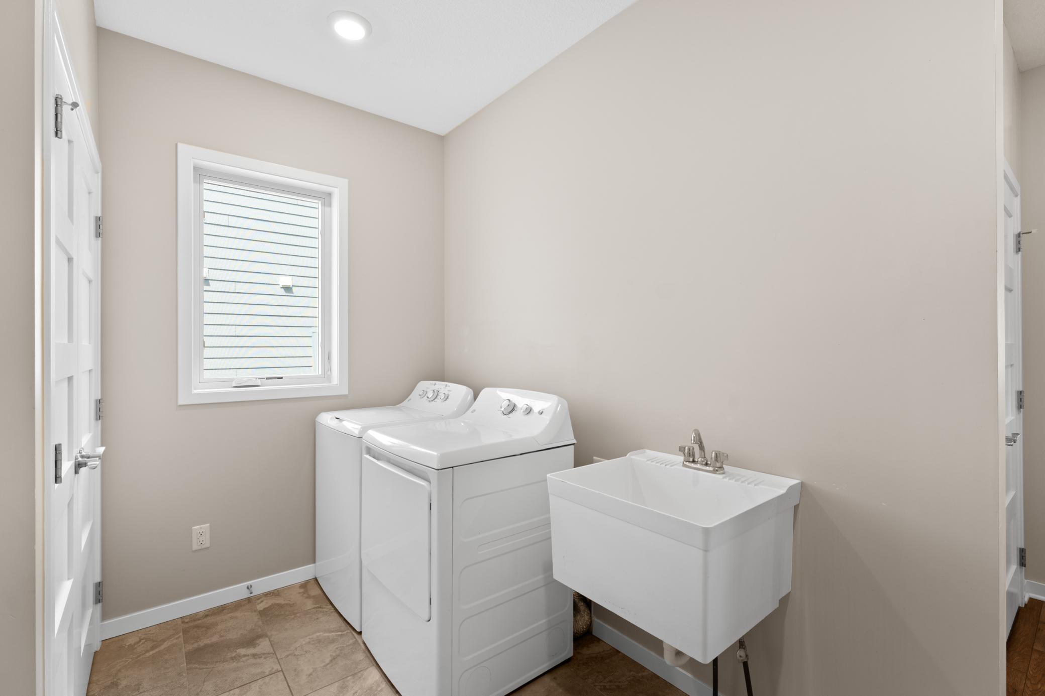 Main floor laundry