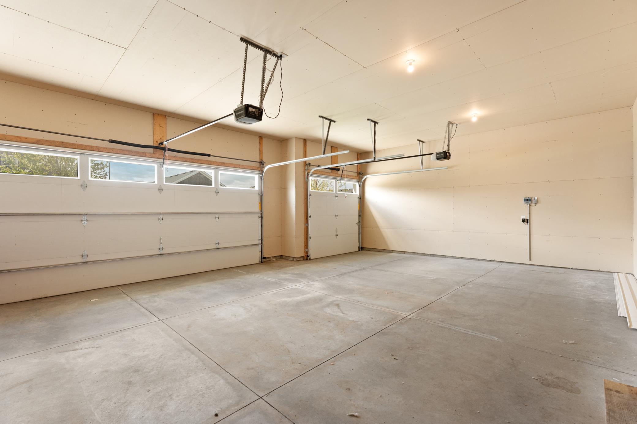 Heated garage