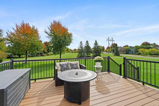 Large Maintenance Free Deck w/ a Great View- Southeast Facing to Open Green Space in Backyard