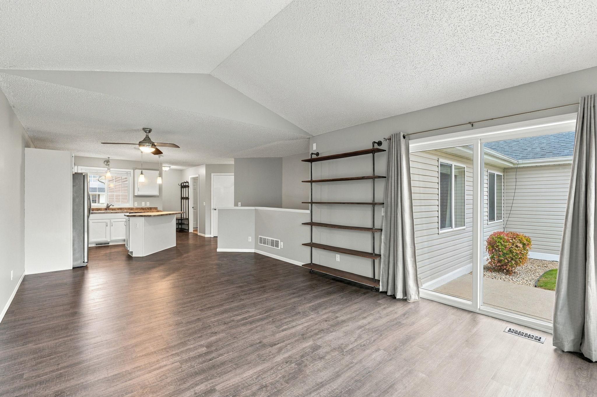 Featuring vaulted ceilings and an airy floor plan!