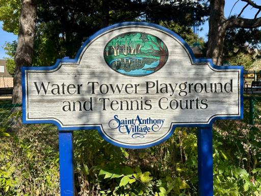 Just a short walk to the the park with tennis courts!