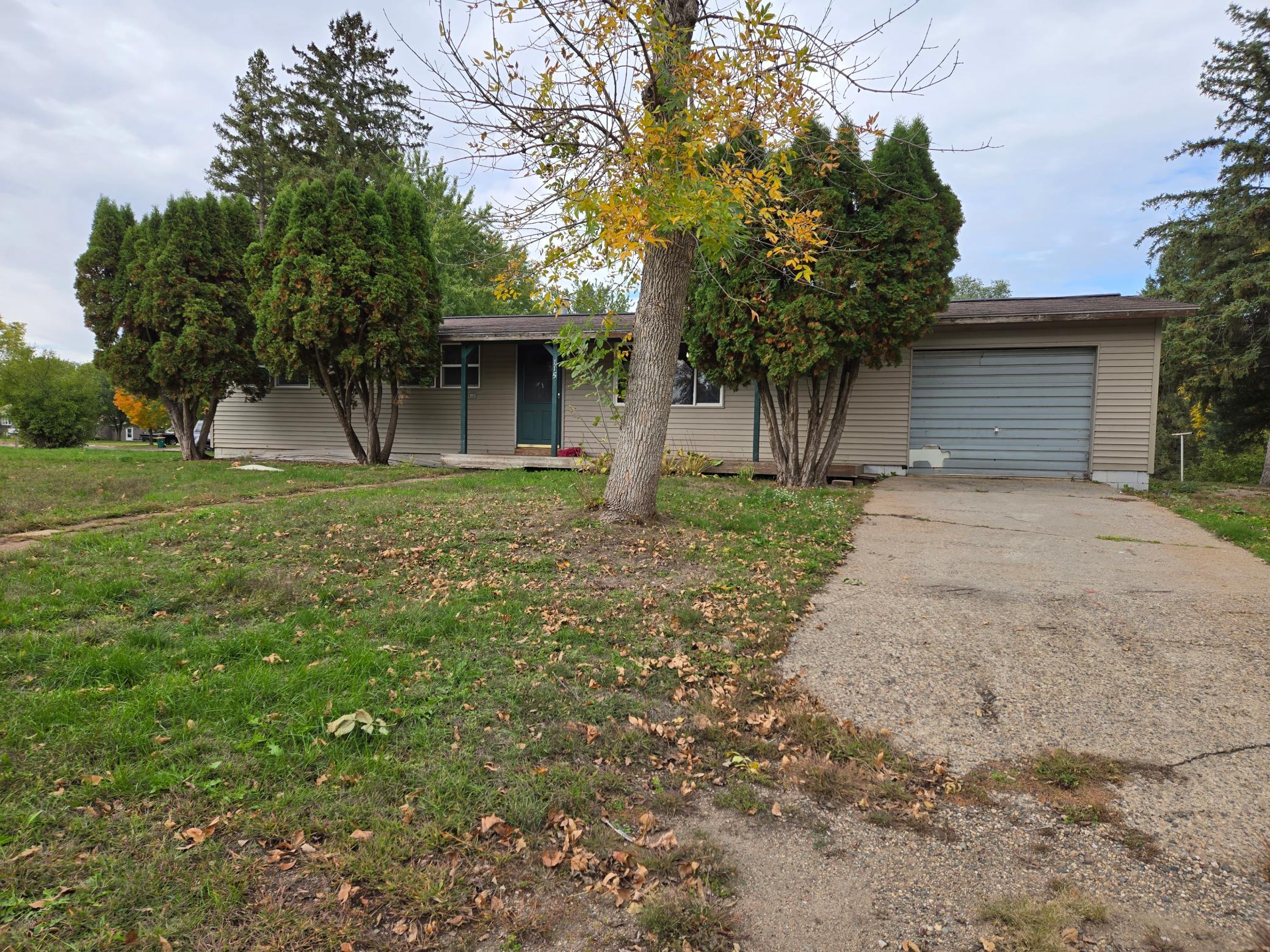 This home sits on a corner lot at the entry of a cul de sac