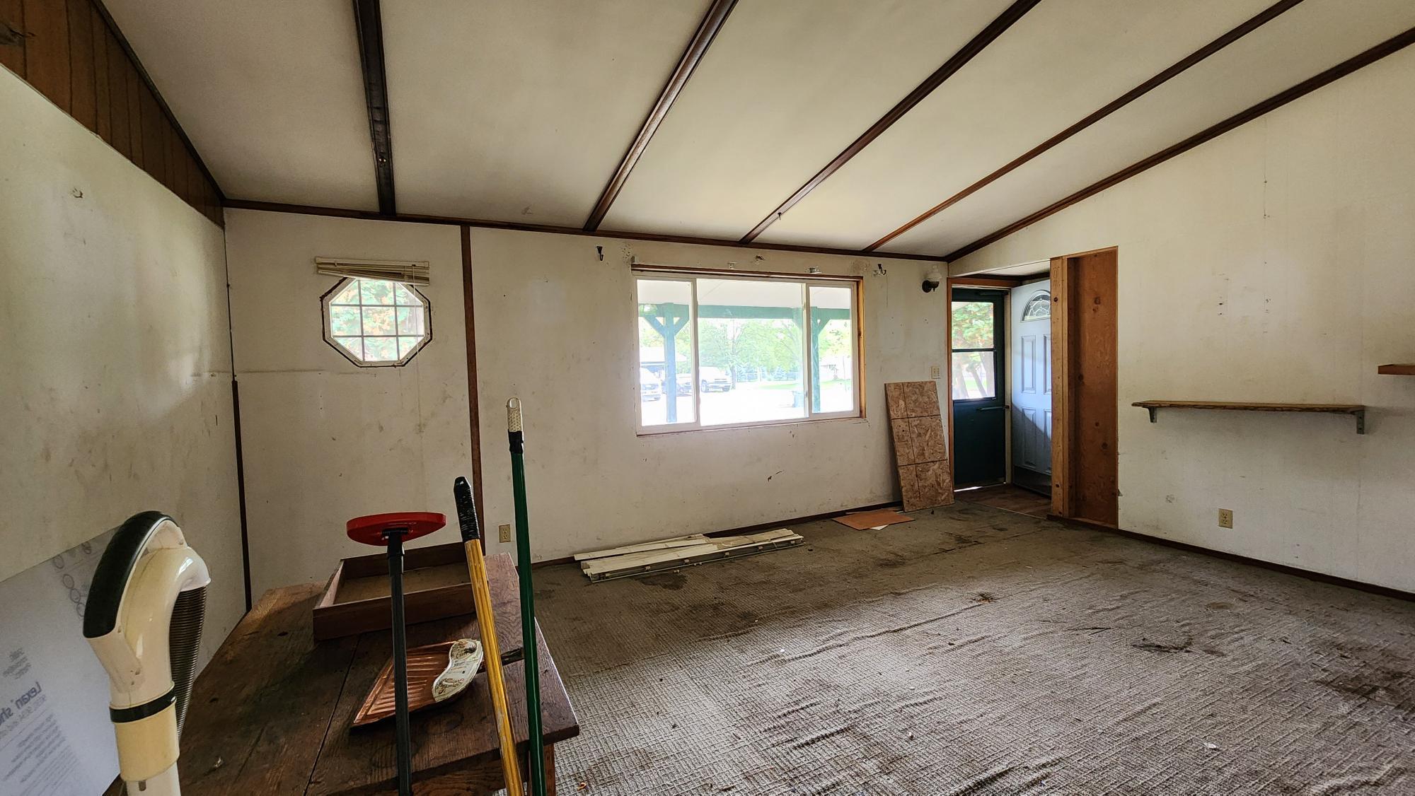 The living room