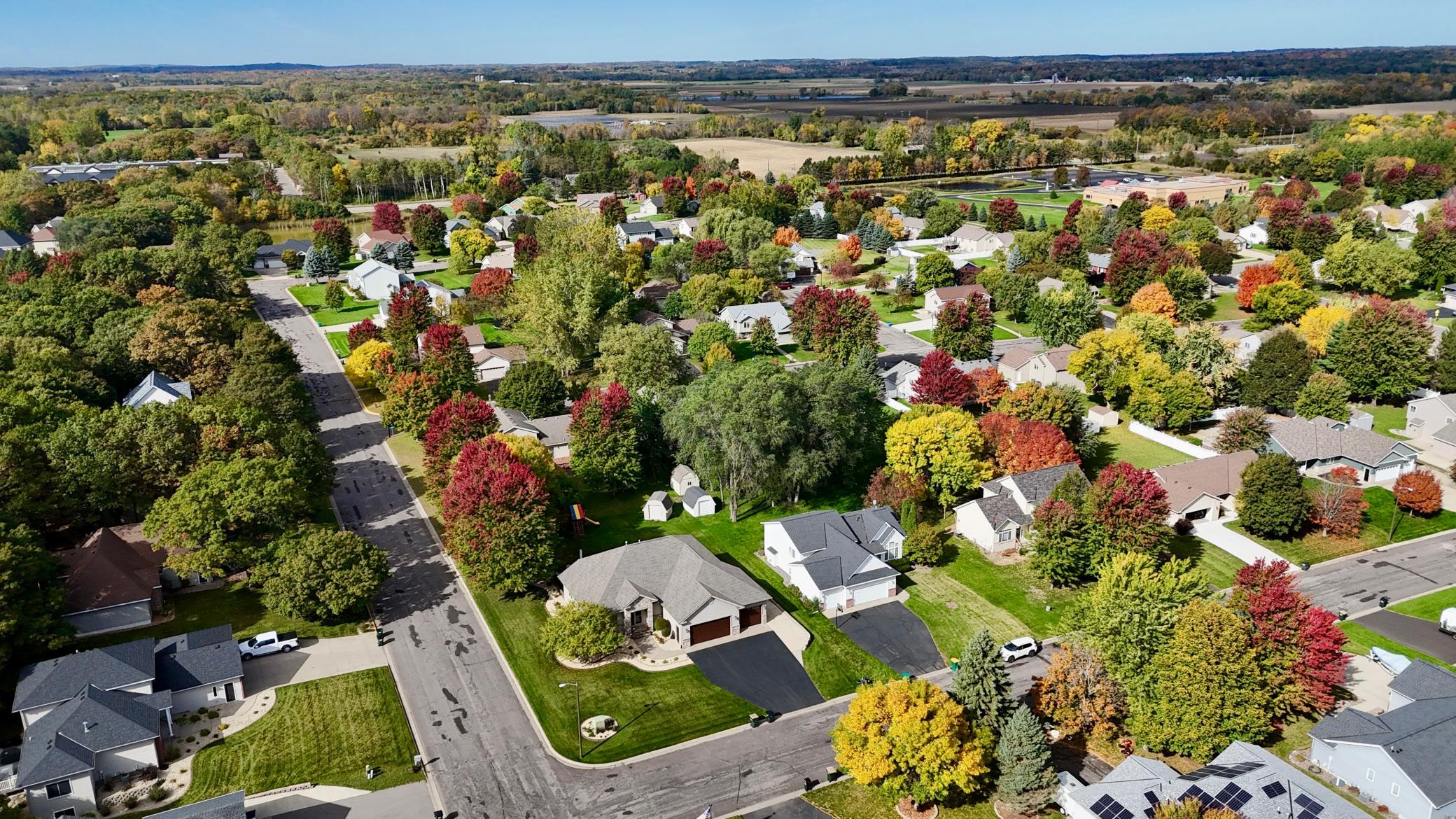Aerial of Neighborhood