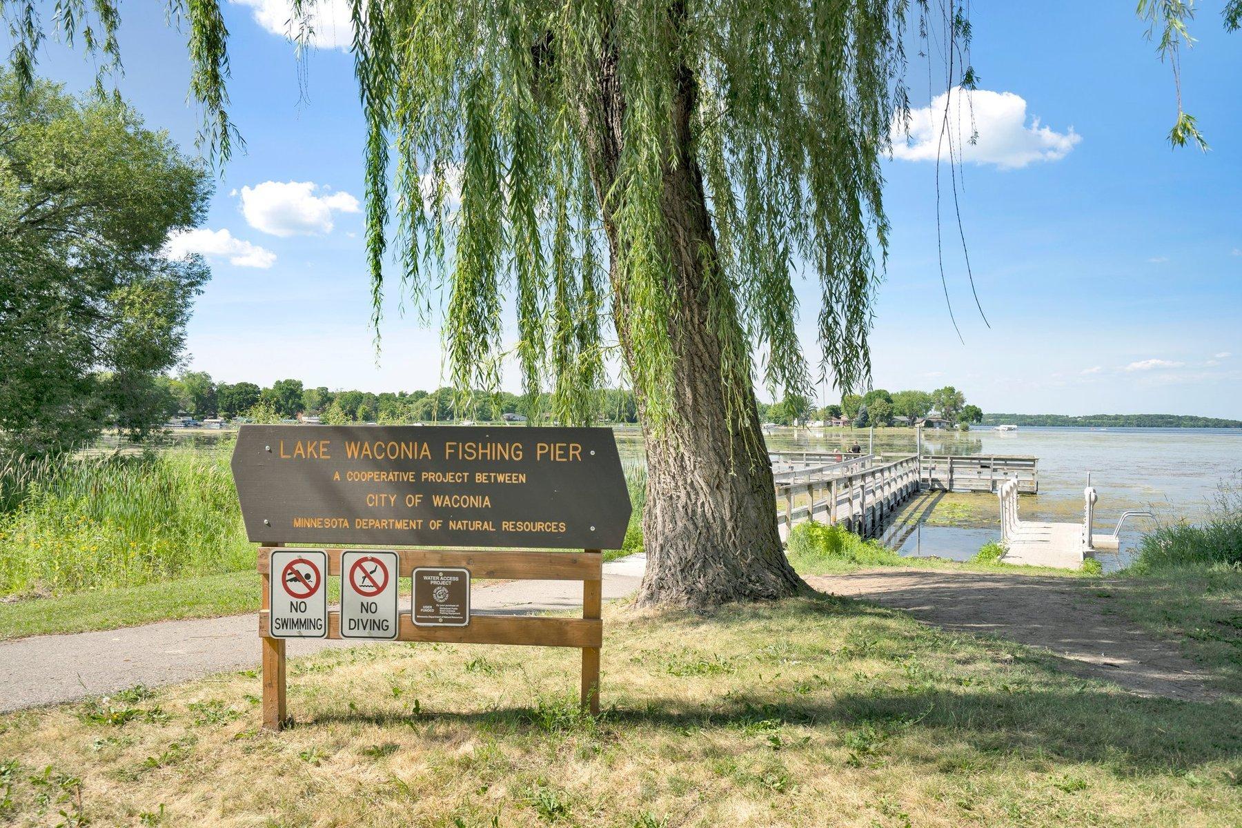 Lake Waconia is just five minutes away inviting you to enjoy activities all year long.