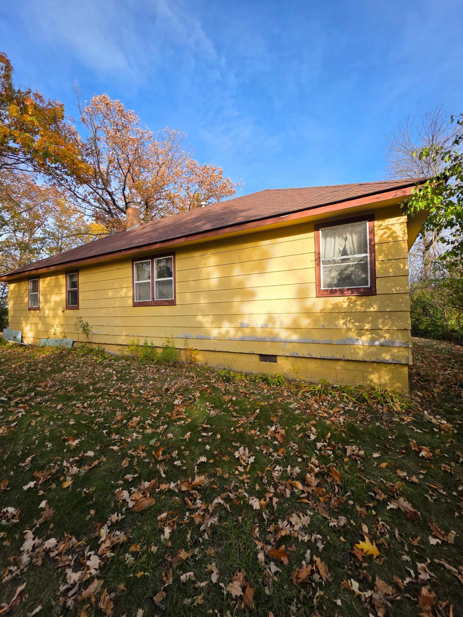 Back of the home