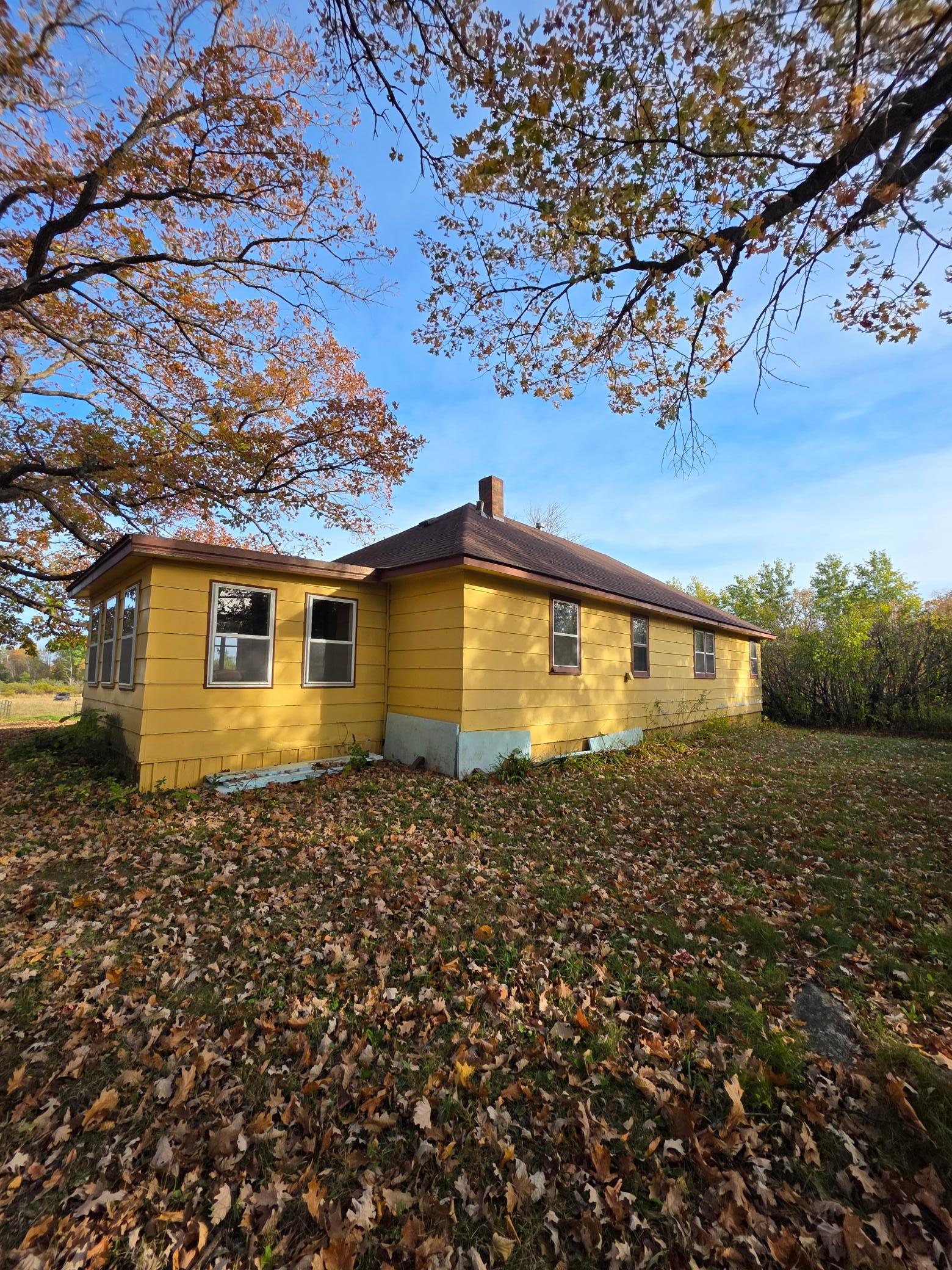 3 season porch and back of the home