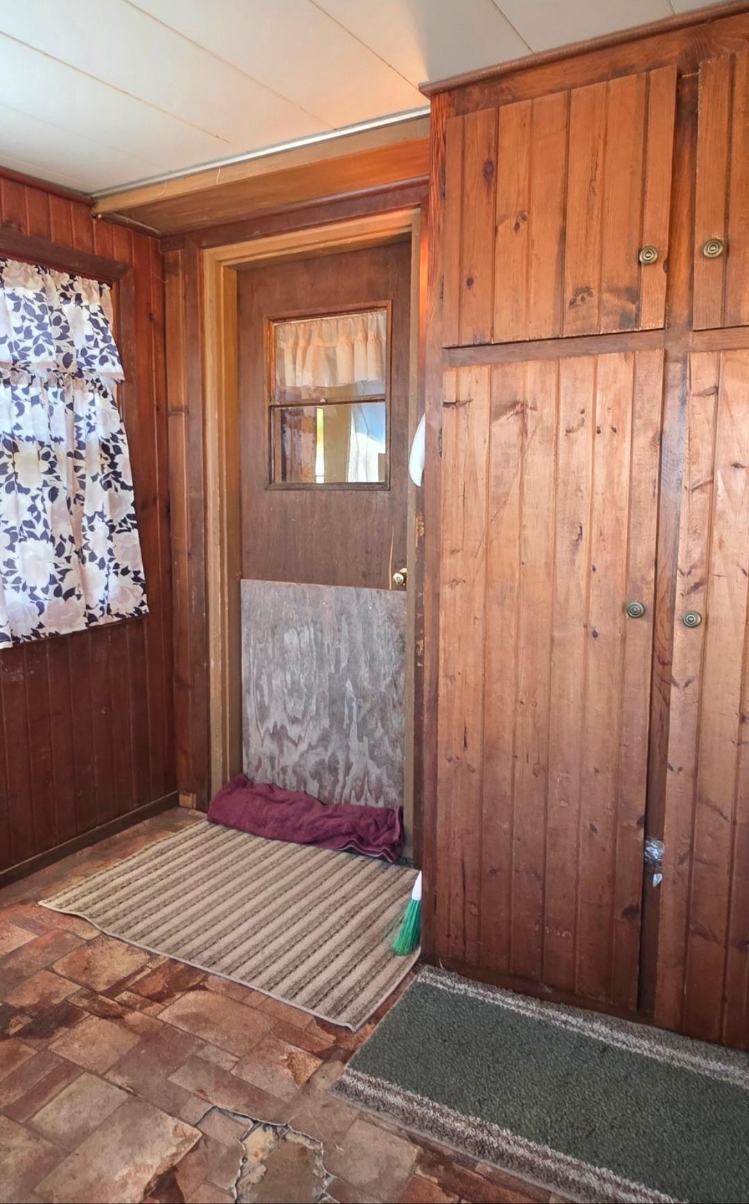 Enclosed front porch