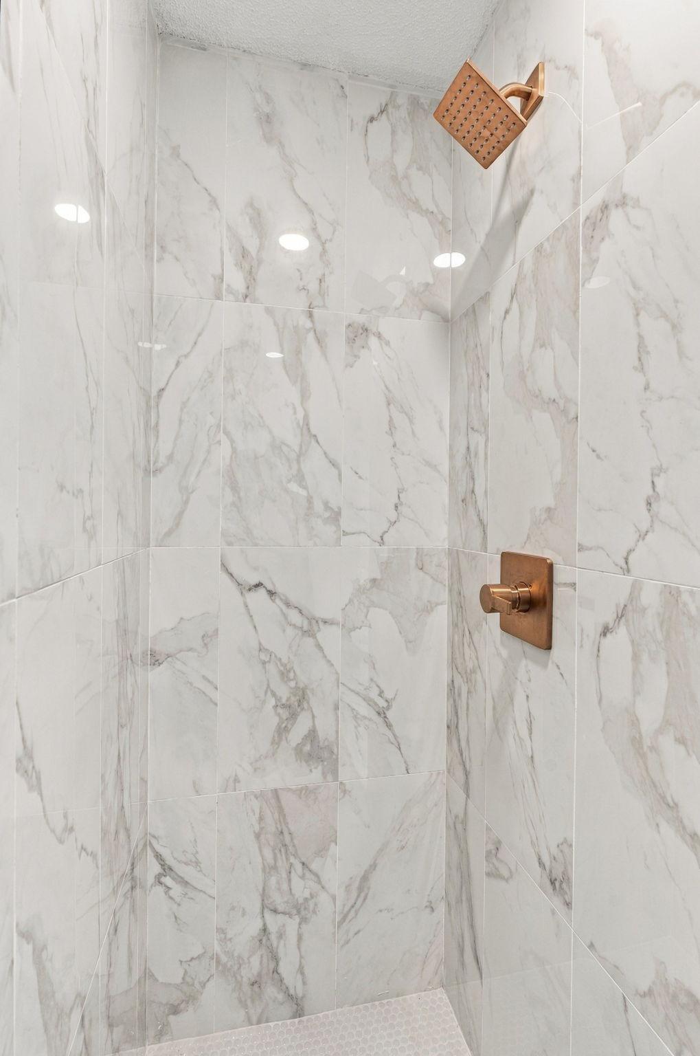 Tiled Walk-In Shower