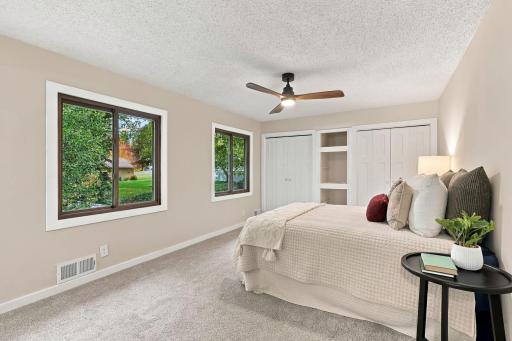 Owners En-Suite with Closets and 3/4 Bath