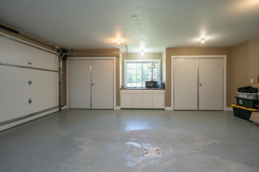 2 CAR ATTACHED GARAGE WITH BUILT-IN STORAGE