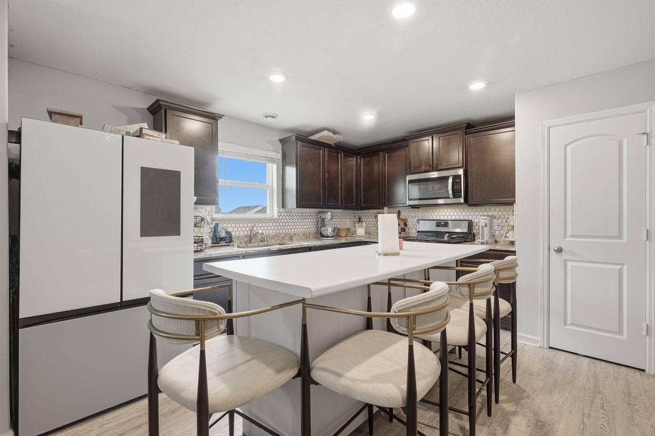 Oversized kitchen island