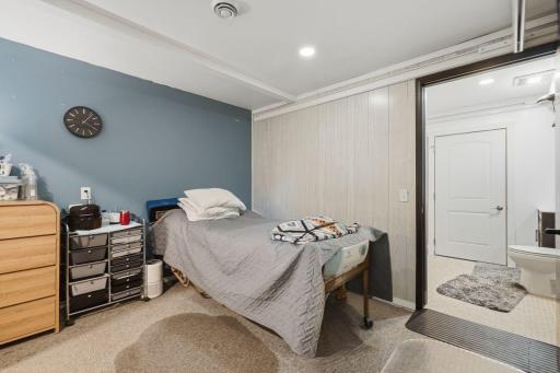 Accessible flex space in garage with attached 3rd bathroom