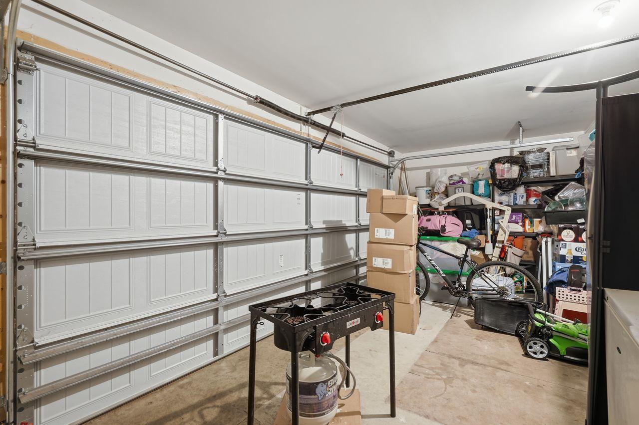Garage storage area