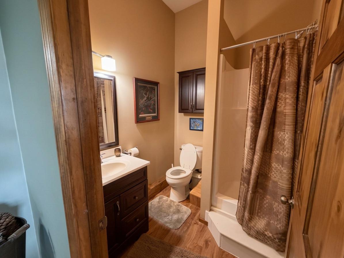 Studio Apartment Bathroom