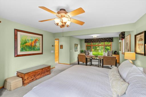 Primary bedroom space, may be closed off separately from the remainder of home for privacy or for a multi-generational situation.