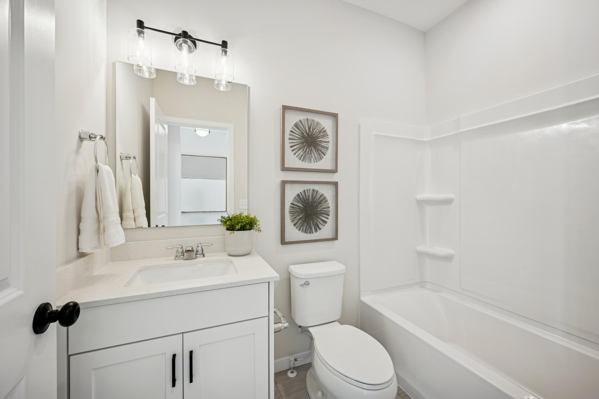 Main floor hall bathroom