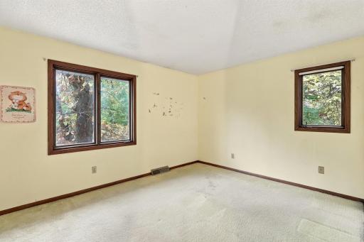 Four-bedroom home offers flexibility for a variety of living arrangements.