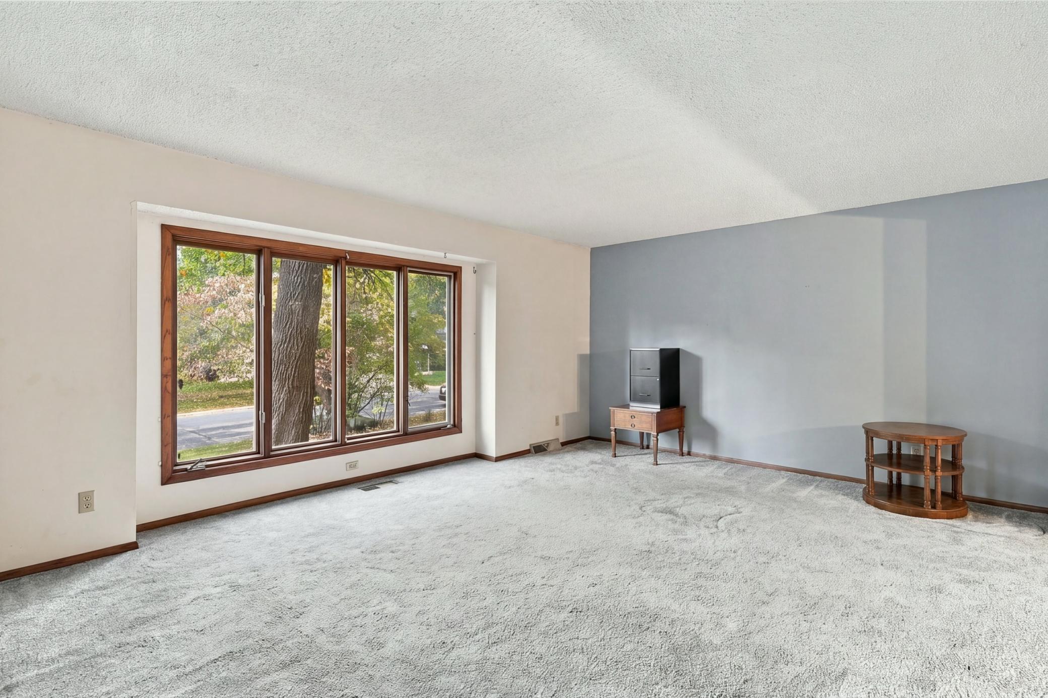 Spacious main-level living area ready for your personal touch.