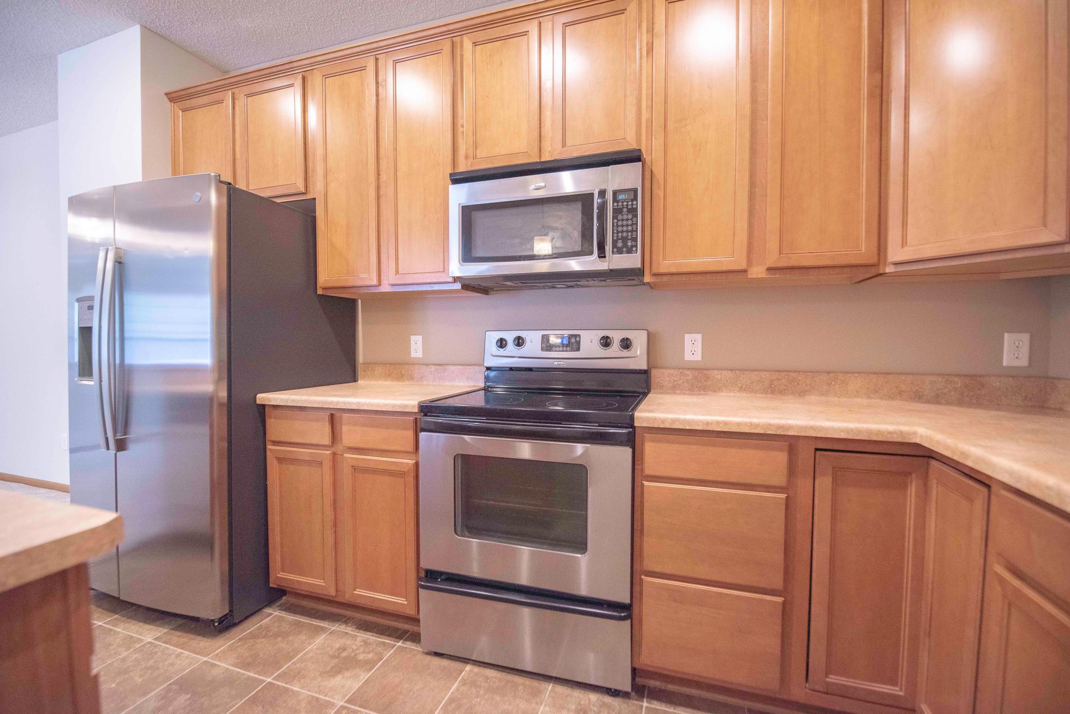 Stainless steel appliances