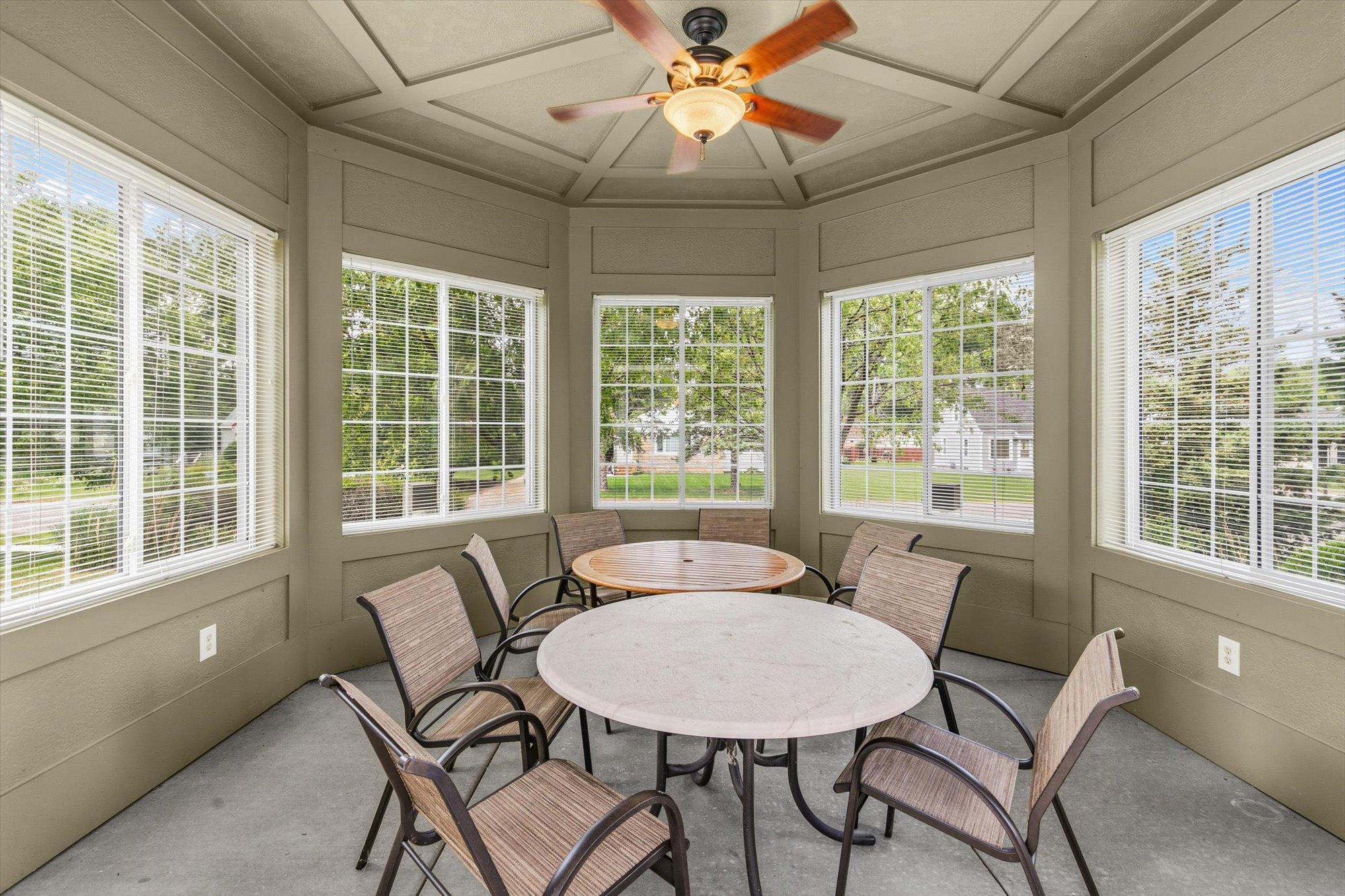 Gazebo inside