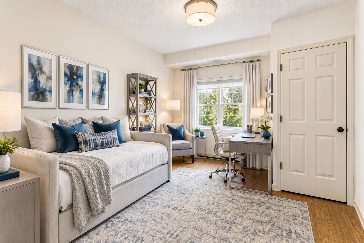 2nd Bedroom virtually staged